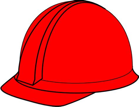 red hat clipart|red hard hat clip art.